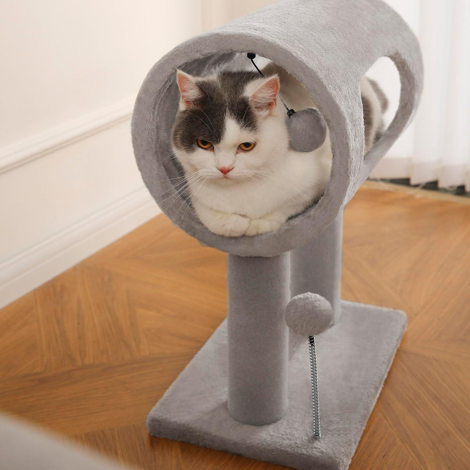 Gray Tree With Hanging Ball - Tunnel Bed