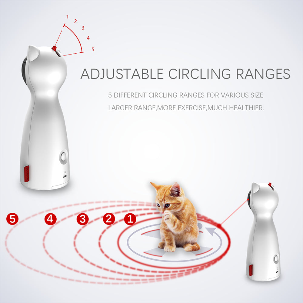 Creative Cat Pet LED Laser Smart Automatic