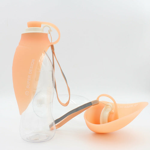 Mojotails Portable Pet Water Dispenser - 580ml Travel Drink Cup