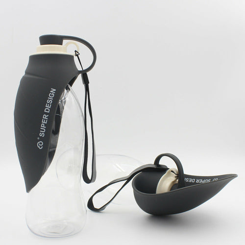 Mojotails Portable Pet Water Dispenser - 580ml Travel Drink Cup