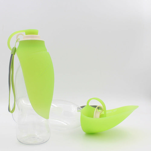 Mojotails Portable Pet Water Dispenser - 580ml Travel Drink Cup