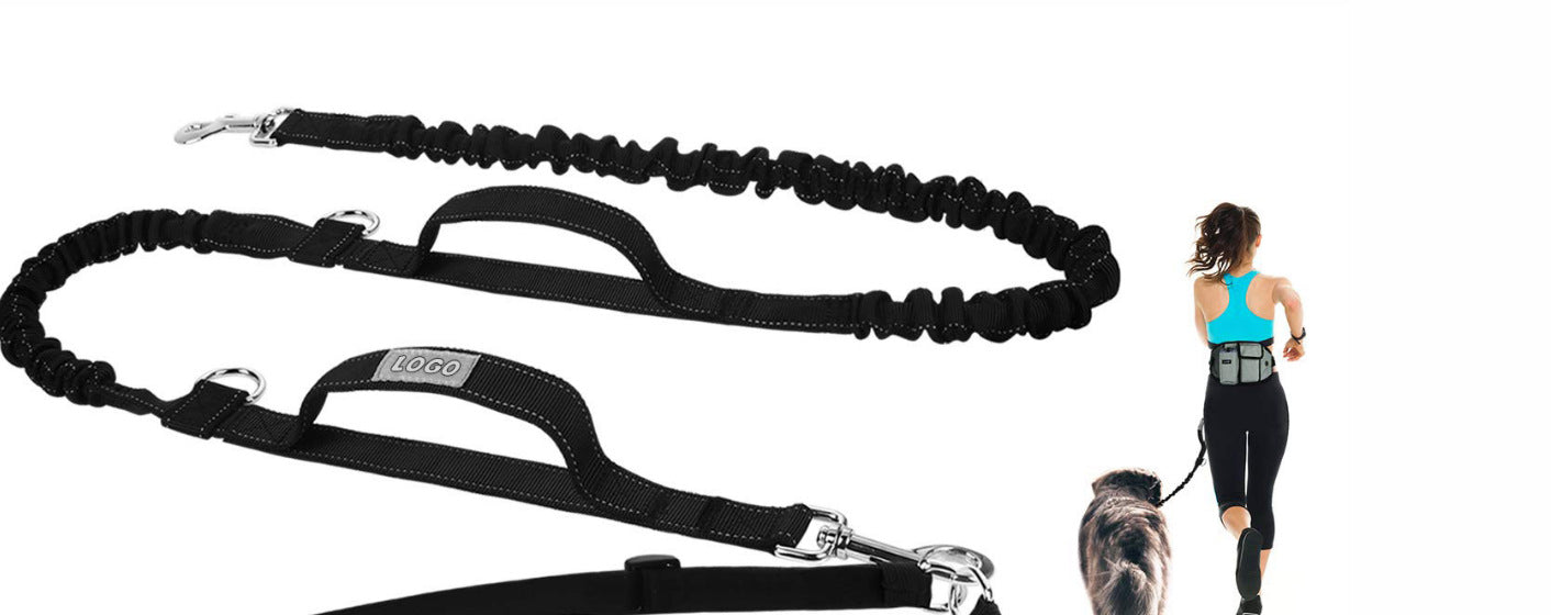 Dog Training Leash Waist Bag | Hands-Free Outdoor Pet Running
