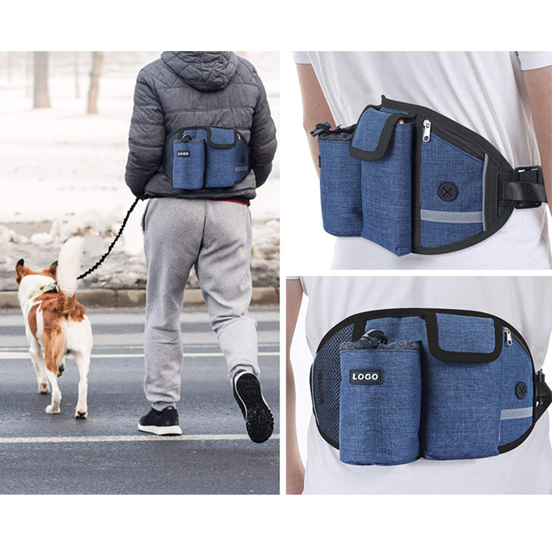 Dog Training Leash Waist Bag | Hands-Free Outdoor Pet Running