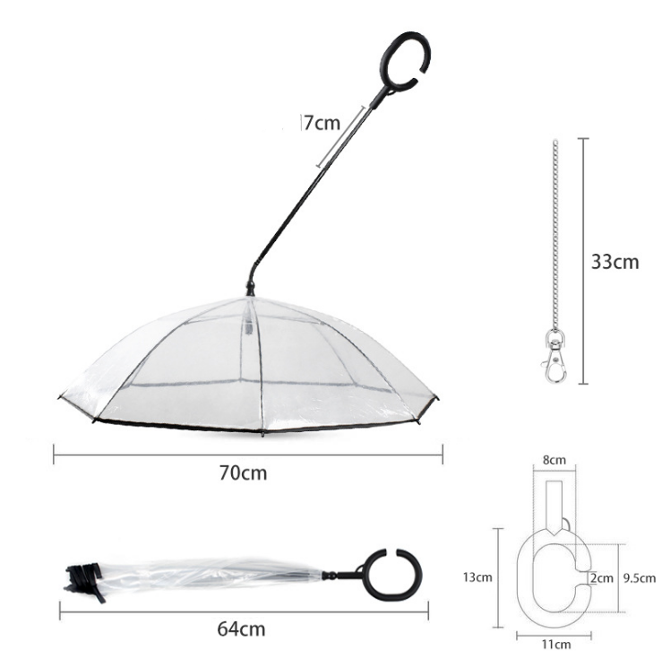 Adjustable Pet Umbrella