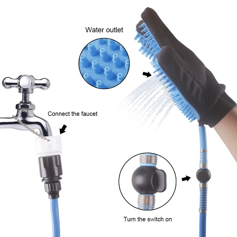 Pet Shower Head - Handheld Bathing Tool