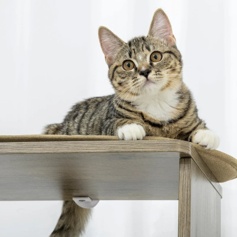 Corner Modern Cat Tree | Large Multilevel Cat Tower