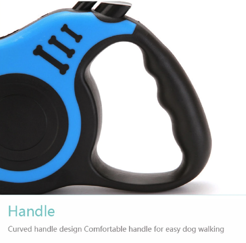 16.5FT Automatic Retractable Dog Leash Pet Collar