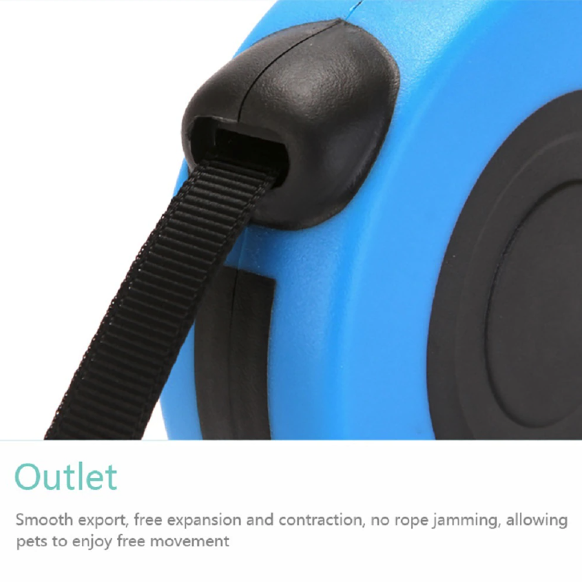 16.5FT Automatic Retractable Dog Leash Pet Collar