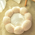 Mojotails Velvet Thick Round Flower Cat Litter Kennel