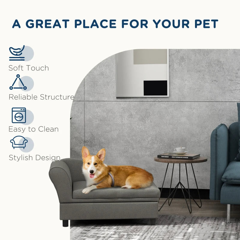 Mojotails Pet Sofa With Storage