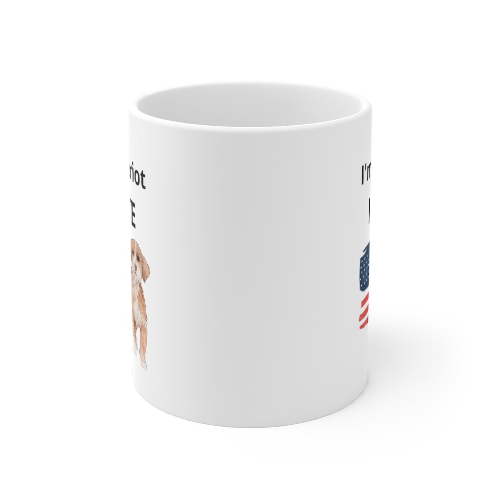 Puppy I'm a Patriot - I Vote Mug