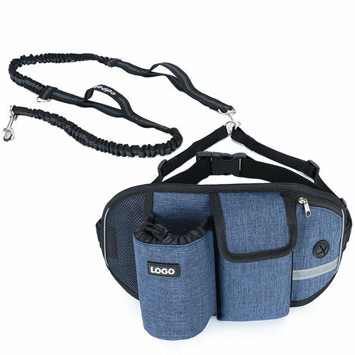 Dog Training Leash Waist Bag | Hands-Free Outdoor Pet Running