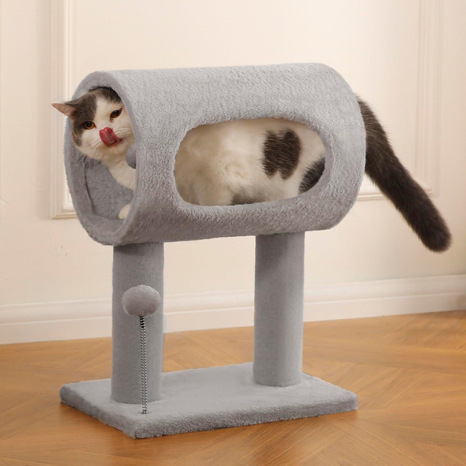 Gray Tree With Hanging Ball - Tunnel Bed