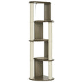Corner Modern Cat Tree | Large Multilevel Cat Tower