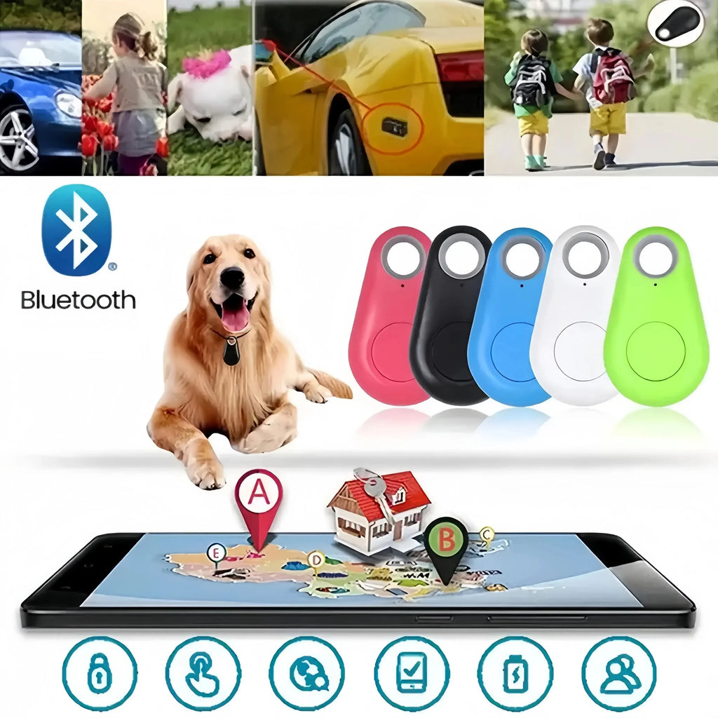Mini GPS Pet Tracker with Two-Way Positioning