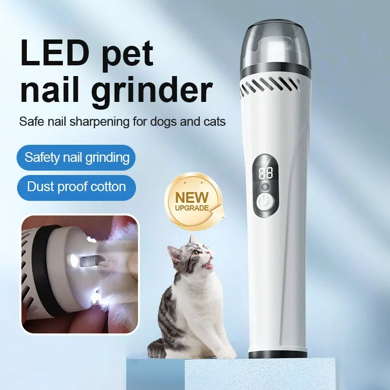 Dog Nail Cutter Upgraded | Rechargeable