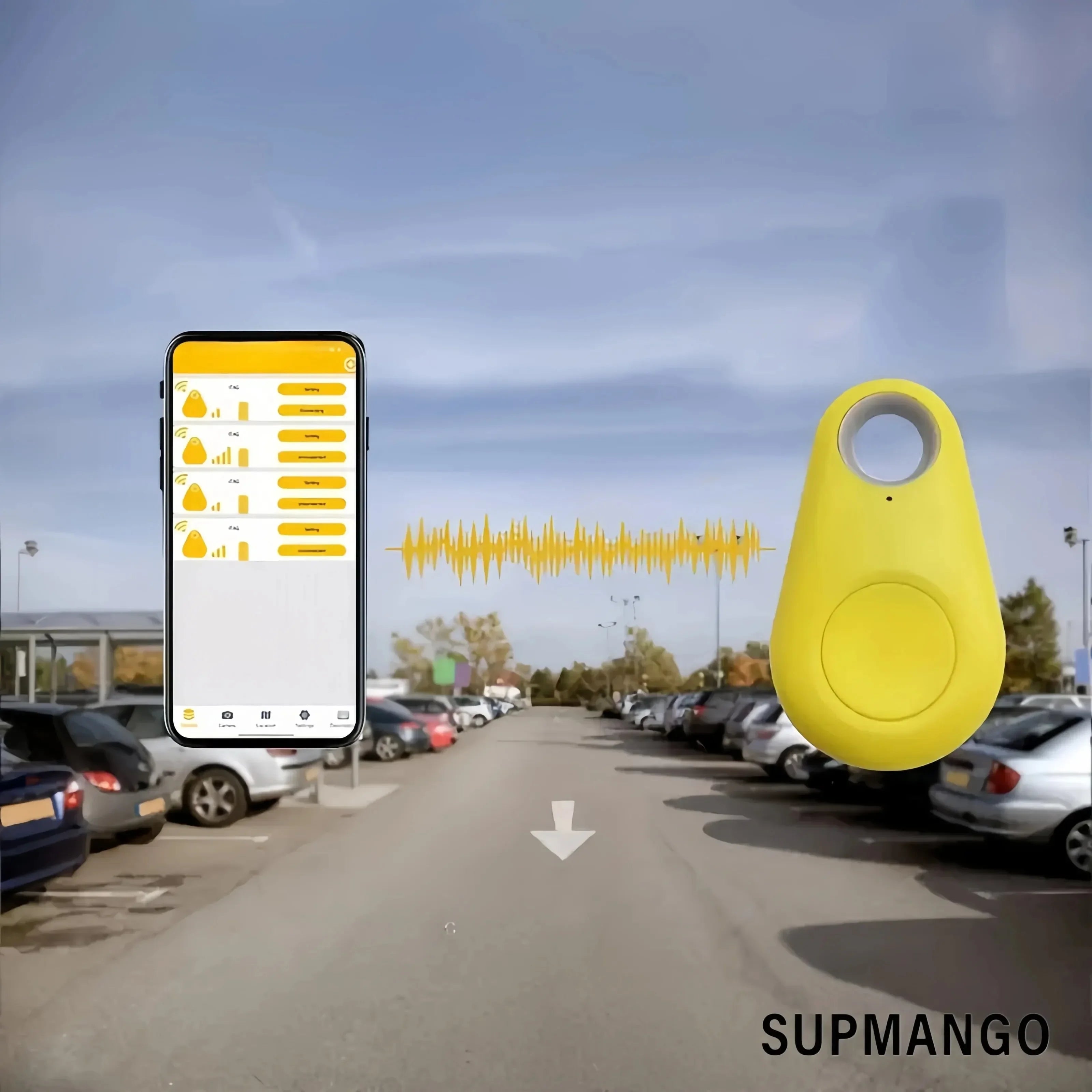 Mini GPS Pet Tracker with Two-Way Positioning