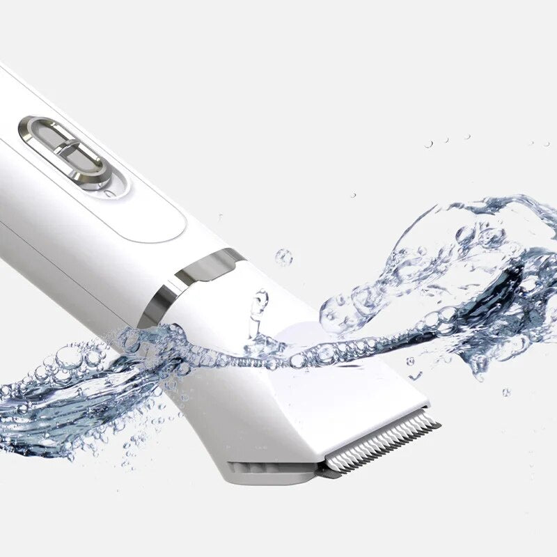 Dog Clippers Low Noise Paw Trimmer - Rechargeable Grooming Kit