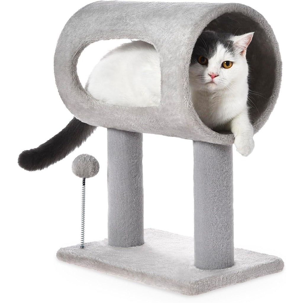 Gray Tree With Hanging Ball - Tunnel Bed