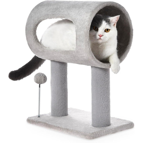 Gray Tree With Hanging Ball - Tunnel Bed