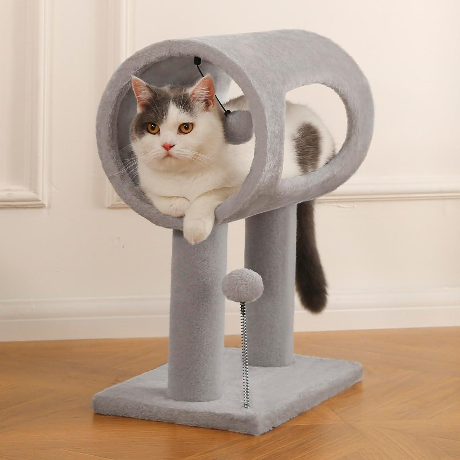 Gray Tree With Hanging Ball - Tunnel Bed