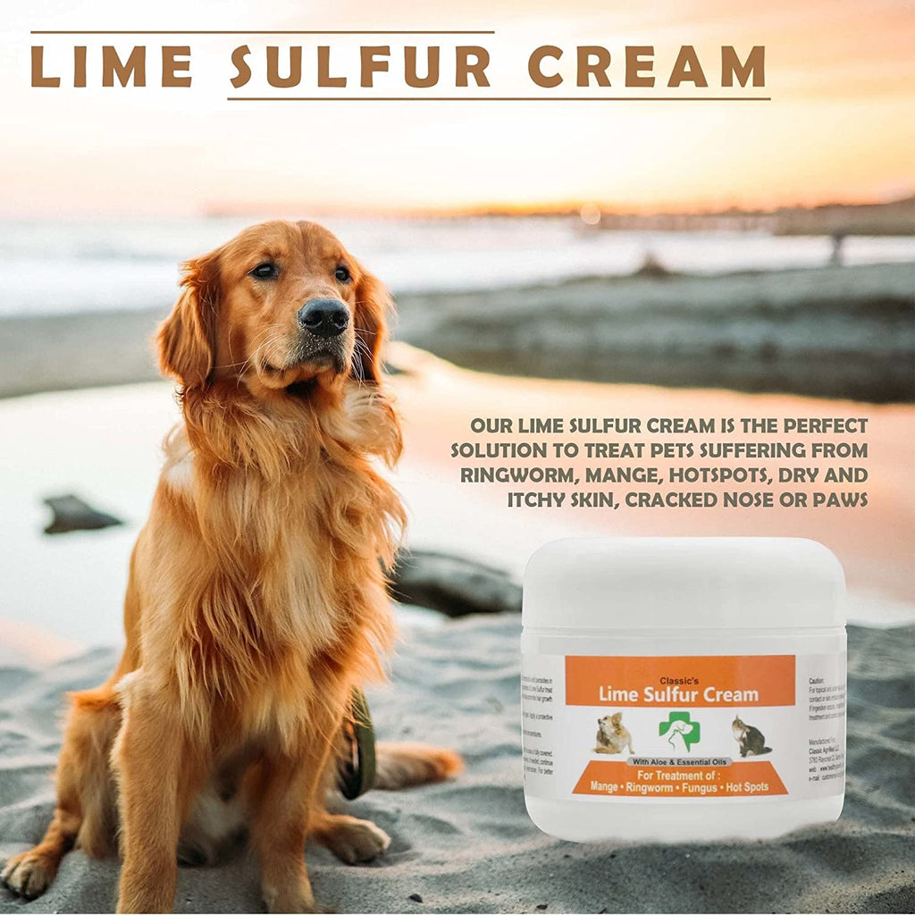 Mojotail's Lime Sulfur Pet Skin Cream | Pet Care