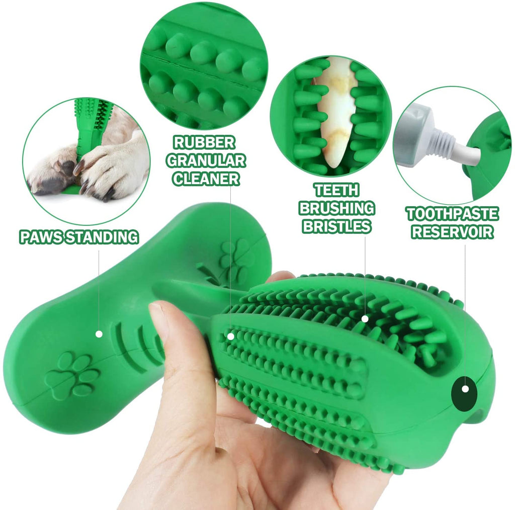 Natural Rubber Bite | Dog Toothbrush Toy