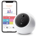 Mojotails Pet Monitoring Camera - White, AI Detection, Night Vision
