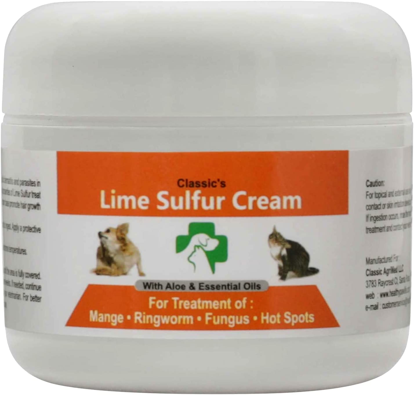 Mojotail's Lime Sulfur Pet Skin Cream | Pet Care