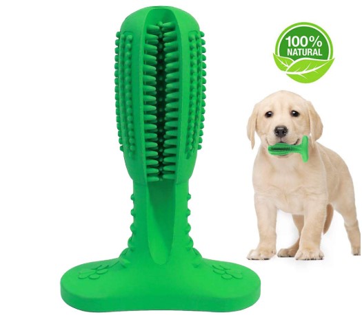 Natural Rubber Bite | Dog Toothbrush Toy