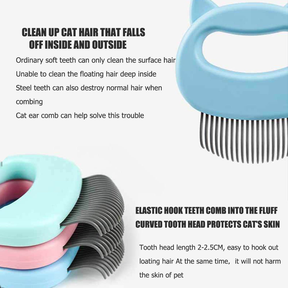 Pet Massage Brush - Remove Loose Hairs