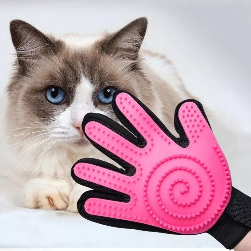 De-shedding Glove
