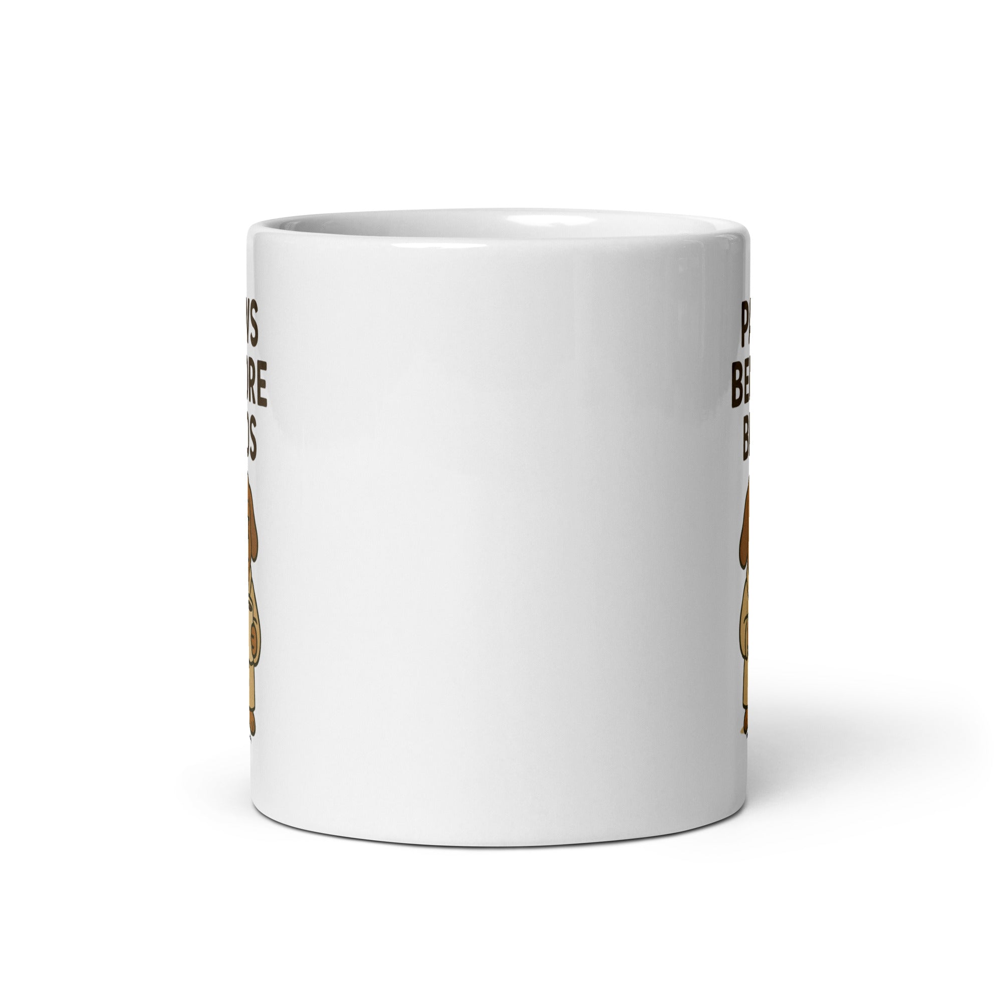 Paws Before Bros Novelty Mug